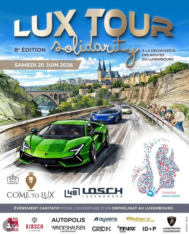 Lux Tour Solidarity Samedi 20 juin 2026